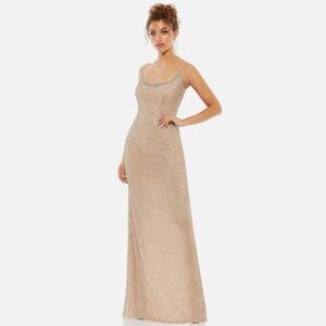 Mac Duggal Beaded Gown